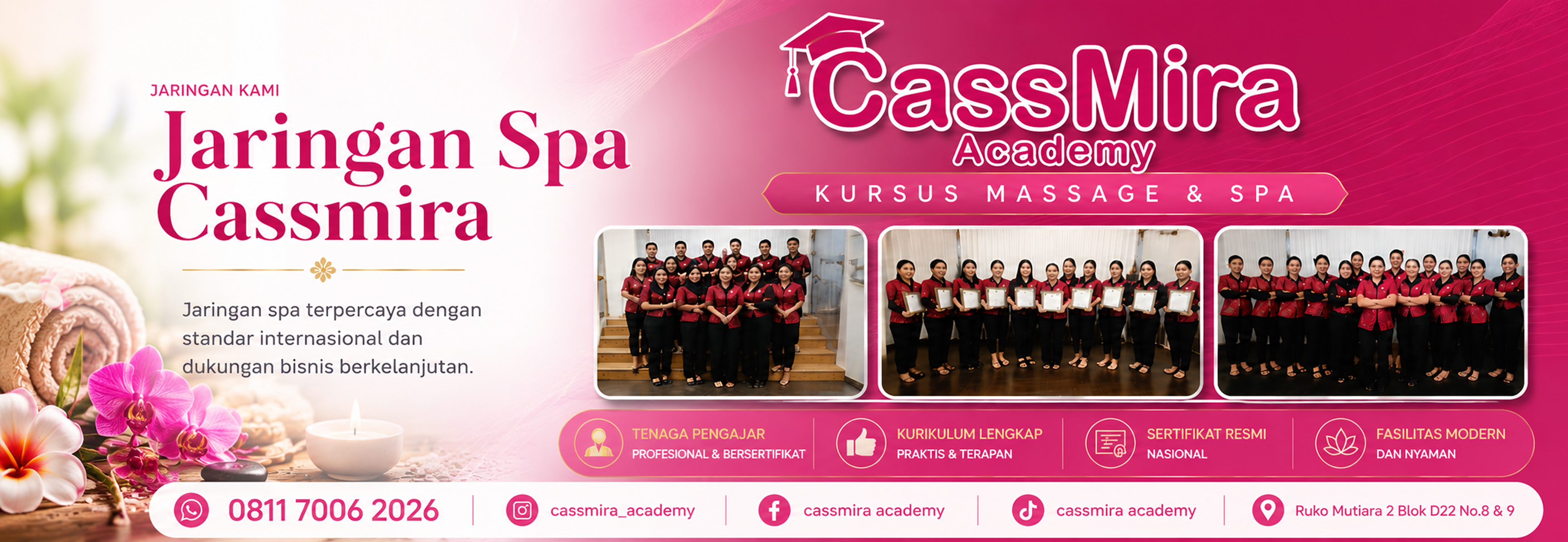 Cassmira Academy Banner